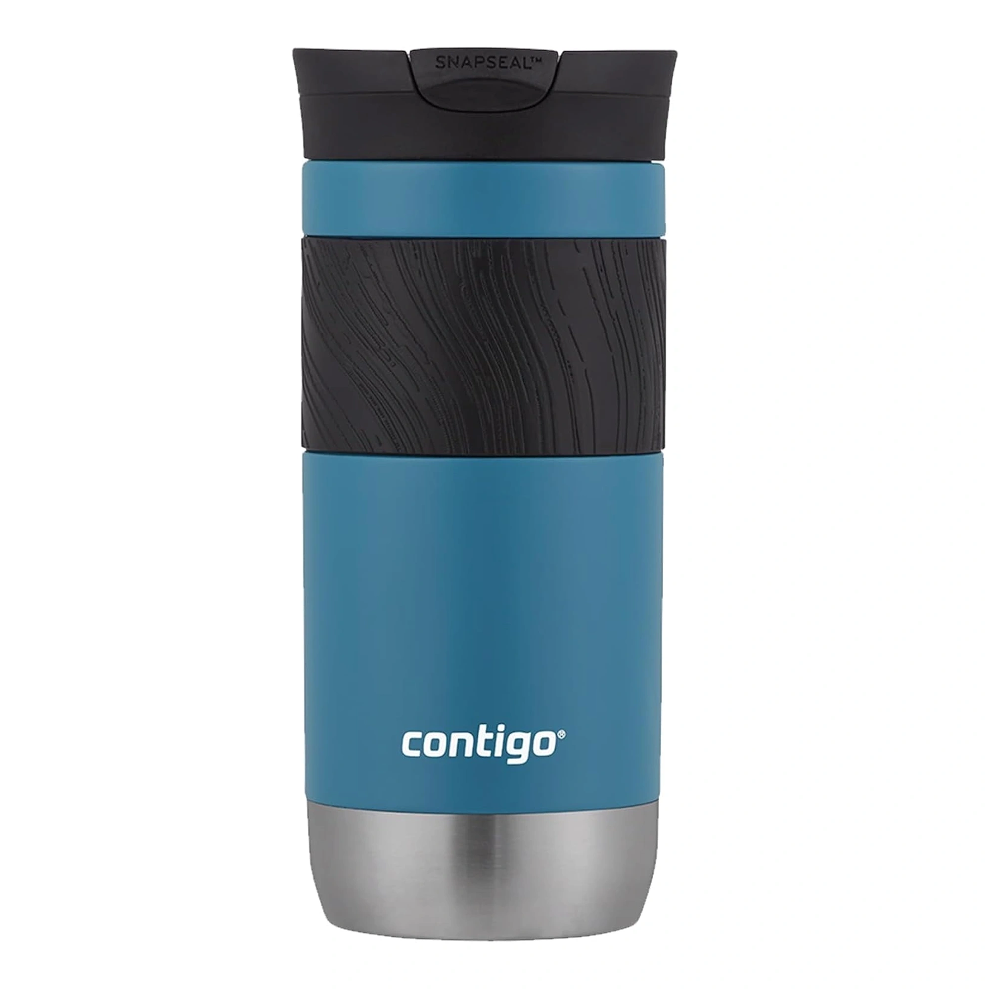 Contigo Snapseal Byron 2.0 Travel Mug – Stainless Steel, 470 ml, Juniper