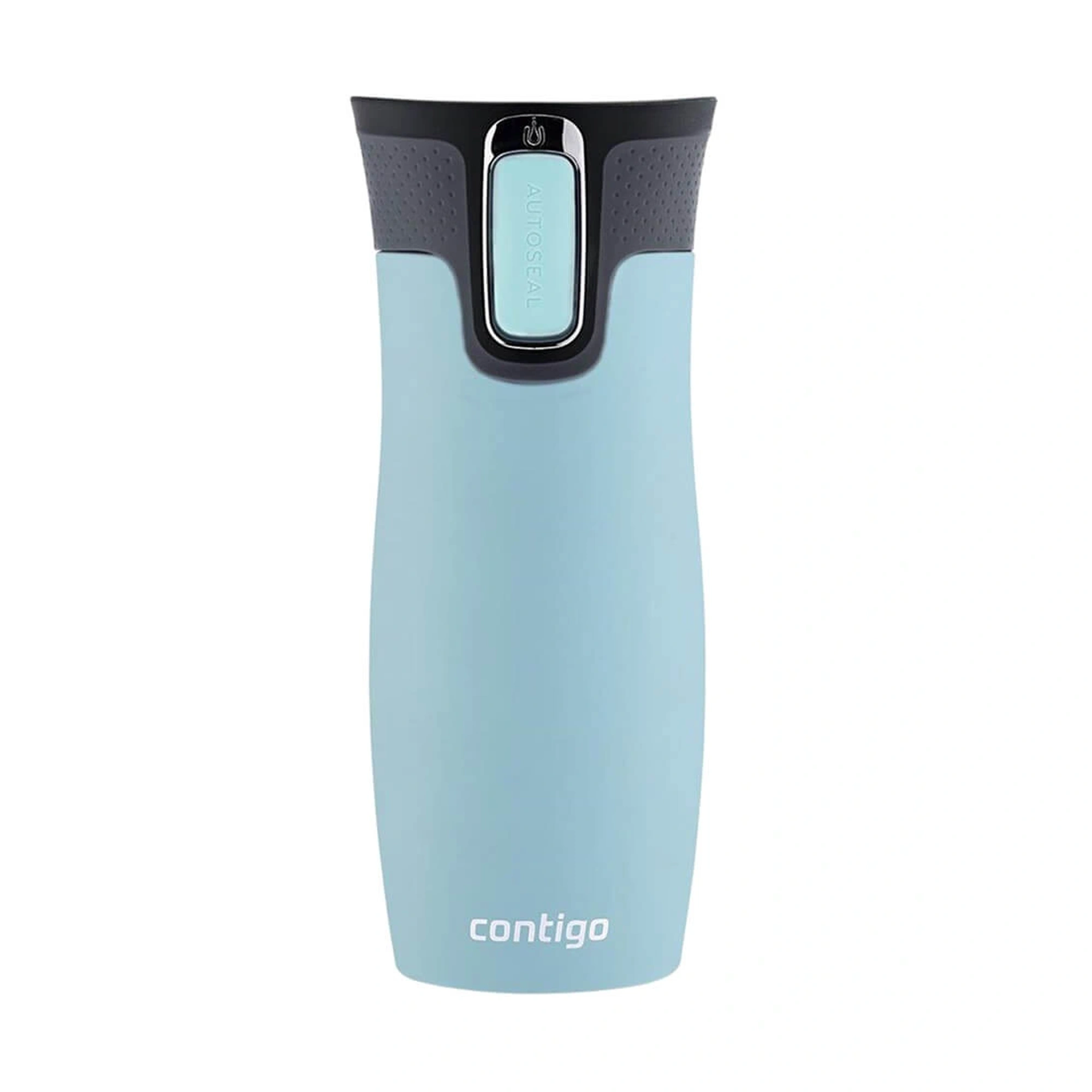 Contigo Autoseal West Loop Travel Mug – Stainless Steel, 470 ml, Iced Aqua