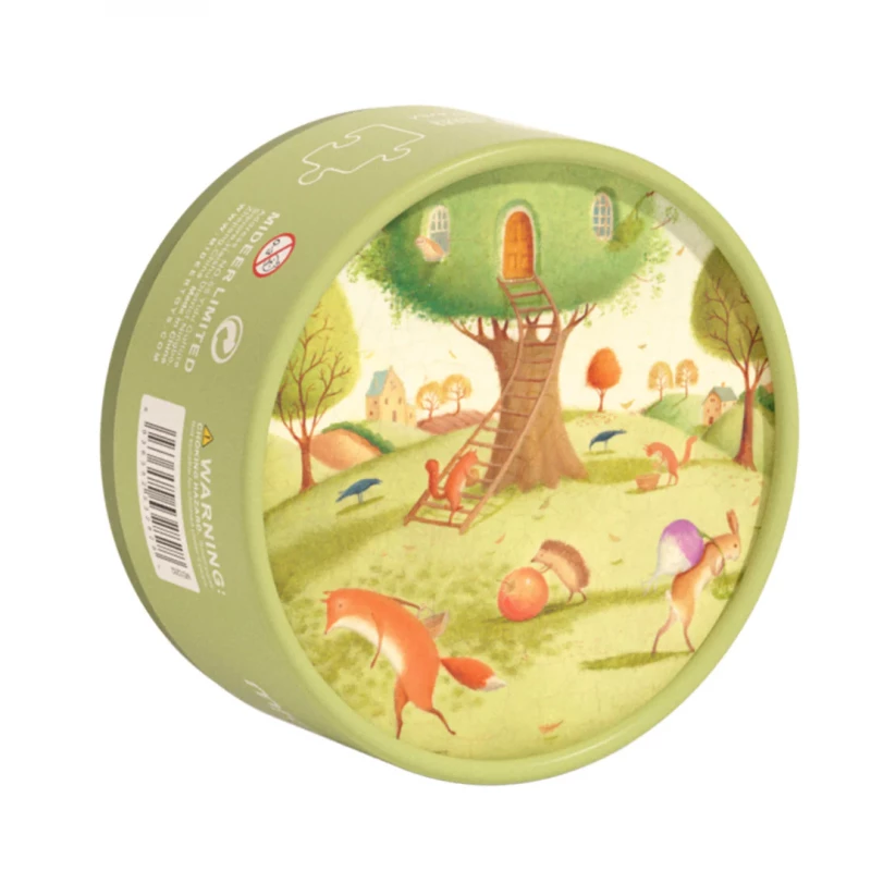 Mideer - Pocket Series Puzzle - Busy Neighbors - 216 pieces - Age 8+ 