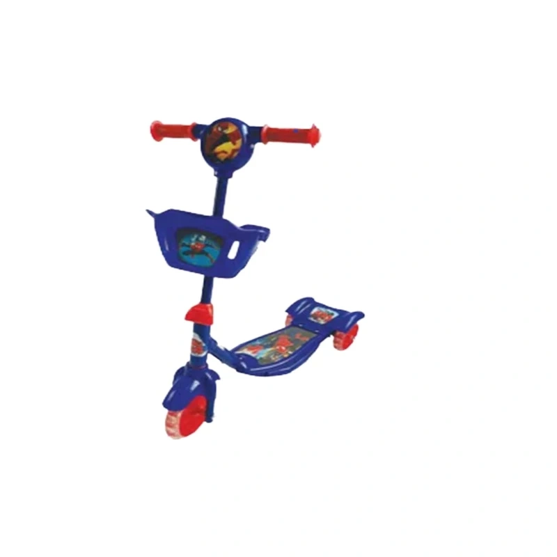 Three-Wheel Scooter for Kids – SpiderMan