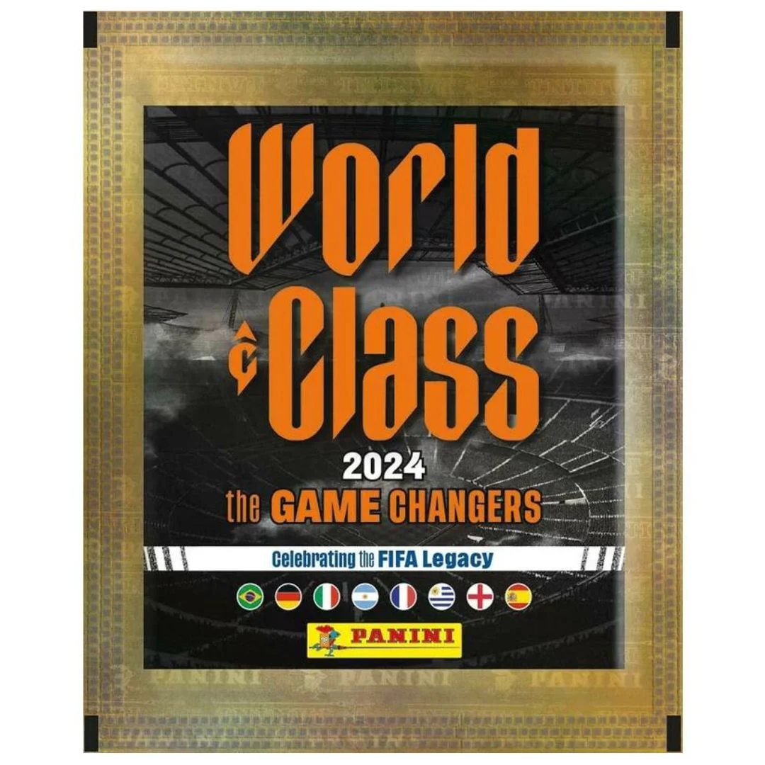 WORLD CLASS STICKERS PACK OF FIVE