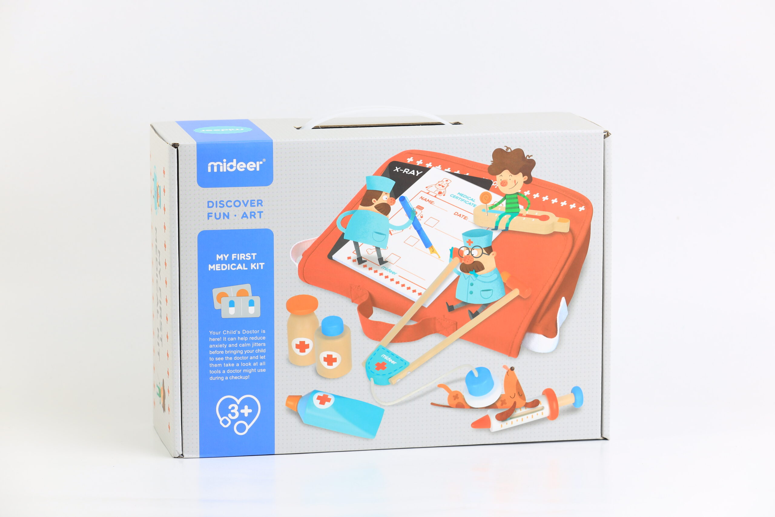 Mideer - My First Medical Kit - Wooden Toys Set- Age 3+