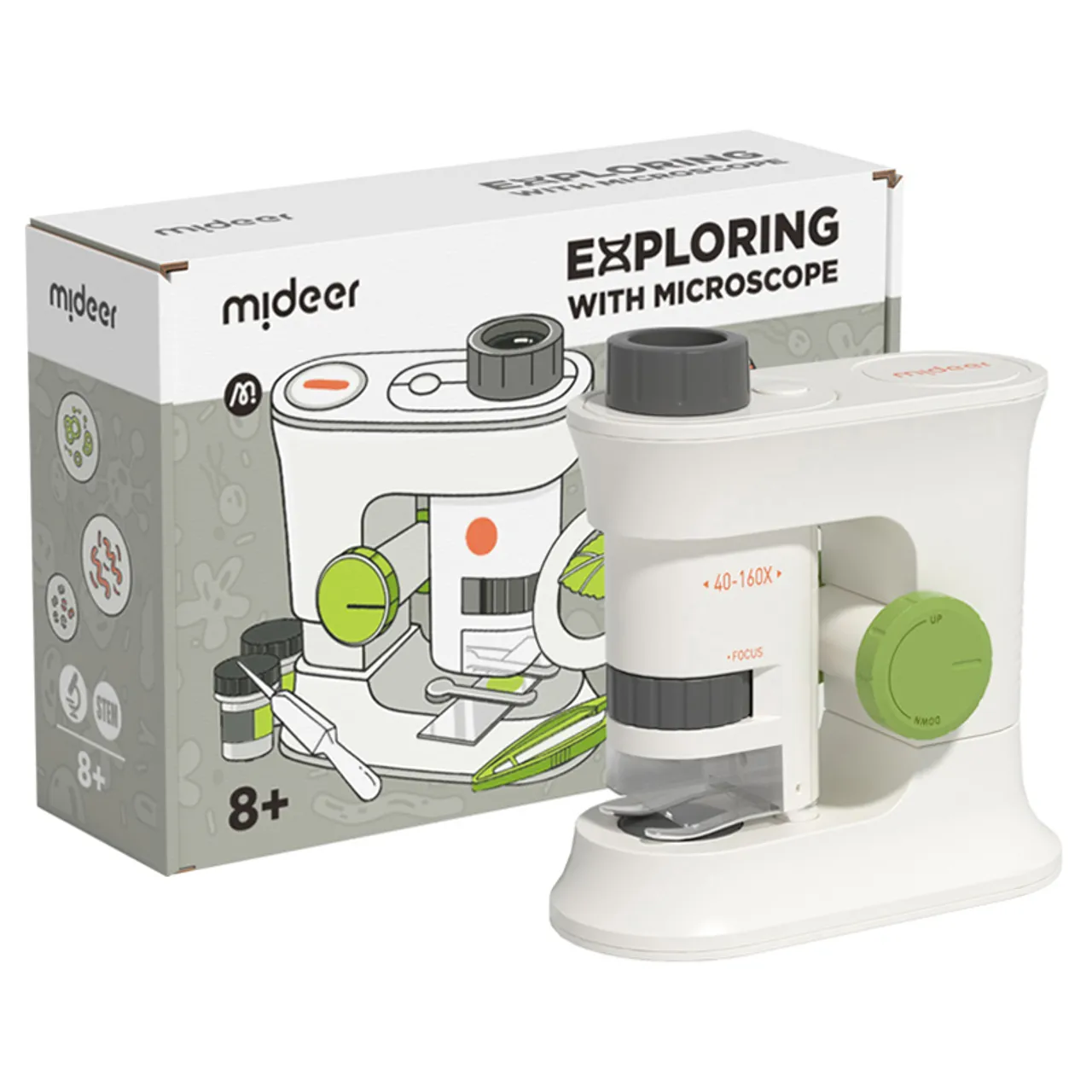 Mideer - Exploring With Microscope - Science Toy - Age 8+