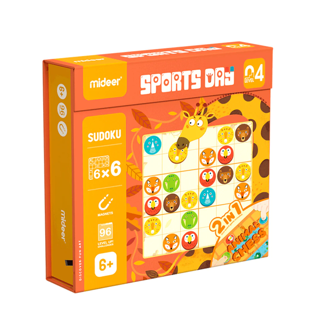 Mideer - Sudoku - Sports Day – Educational -  Age 6+