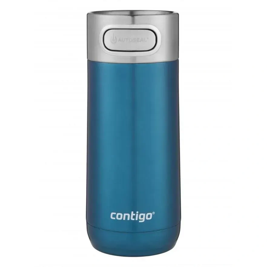 Contigo Autoseal Luxe Travel Mug – Stainless Steel, 360 ml, Biscay Bay