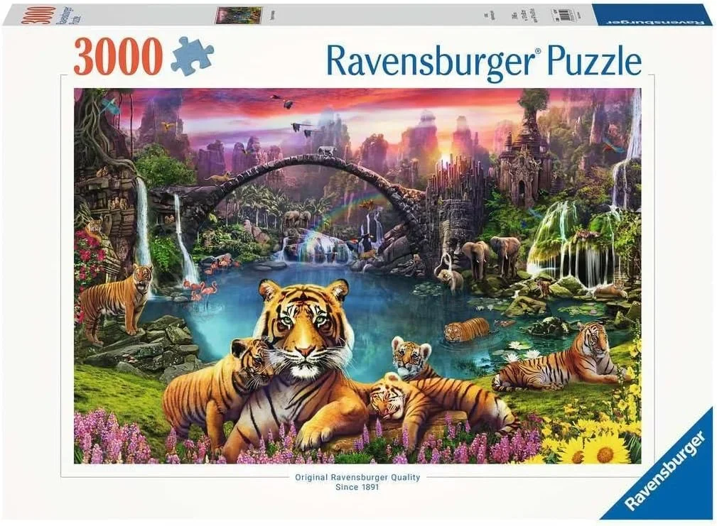 Ravensburger Tigers in Paradise 3000-Piece  Puzzle 