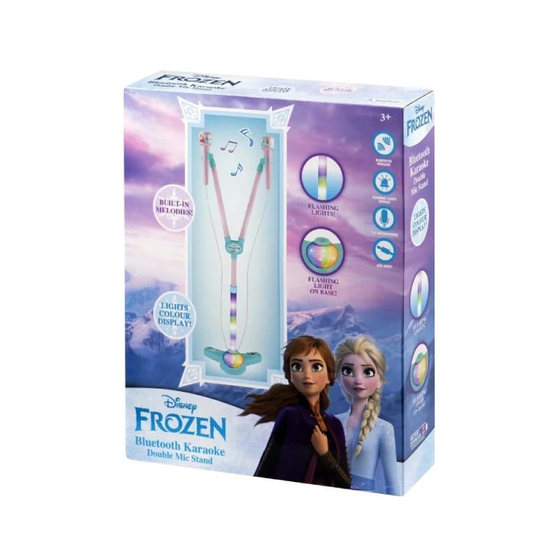 Disney - Frozen RGB Double Mic Stand - BT - Age 3+