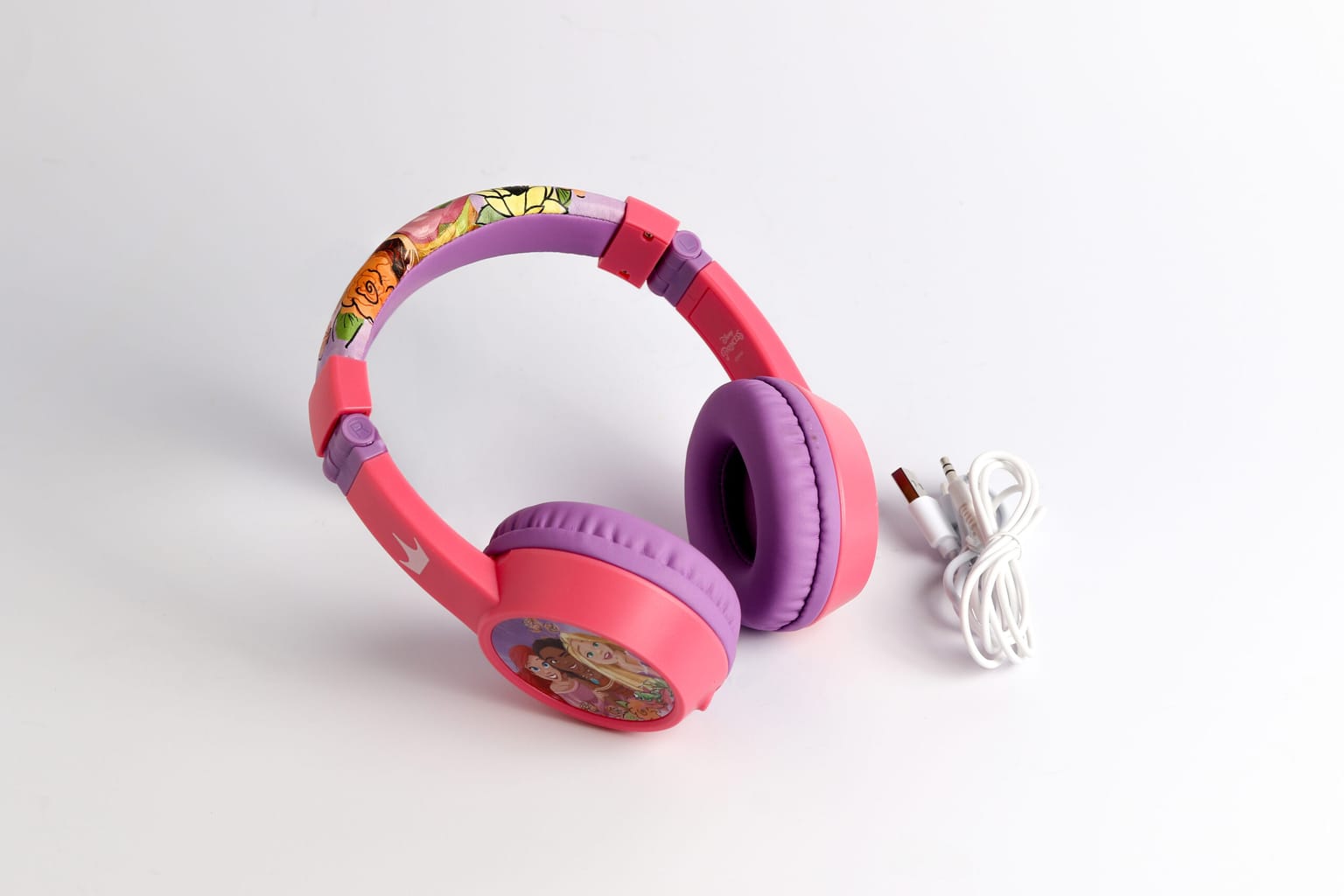 Disney - Princess Padded BT Headphones - Age 3+