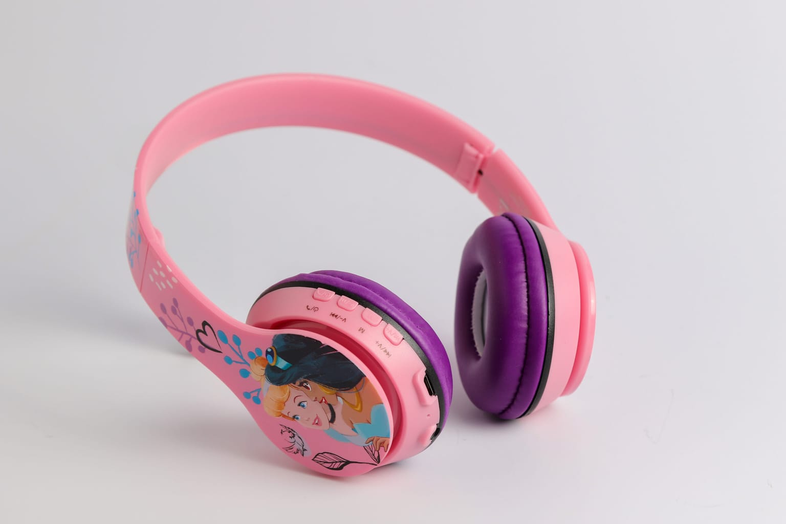 Disney - Kids BT Headphones Economy Line - Disney Princess - Age 3+
