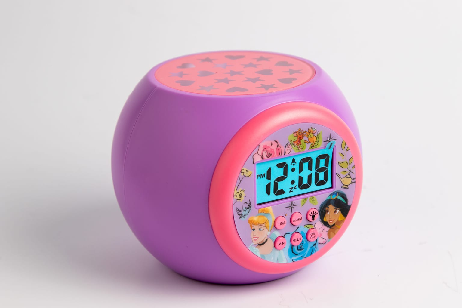Disney - Projector Alarm Clock - Princess - Age 3+