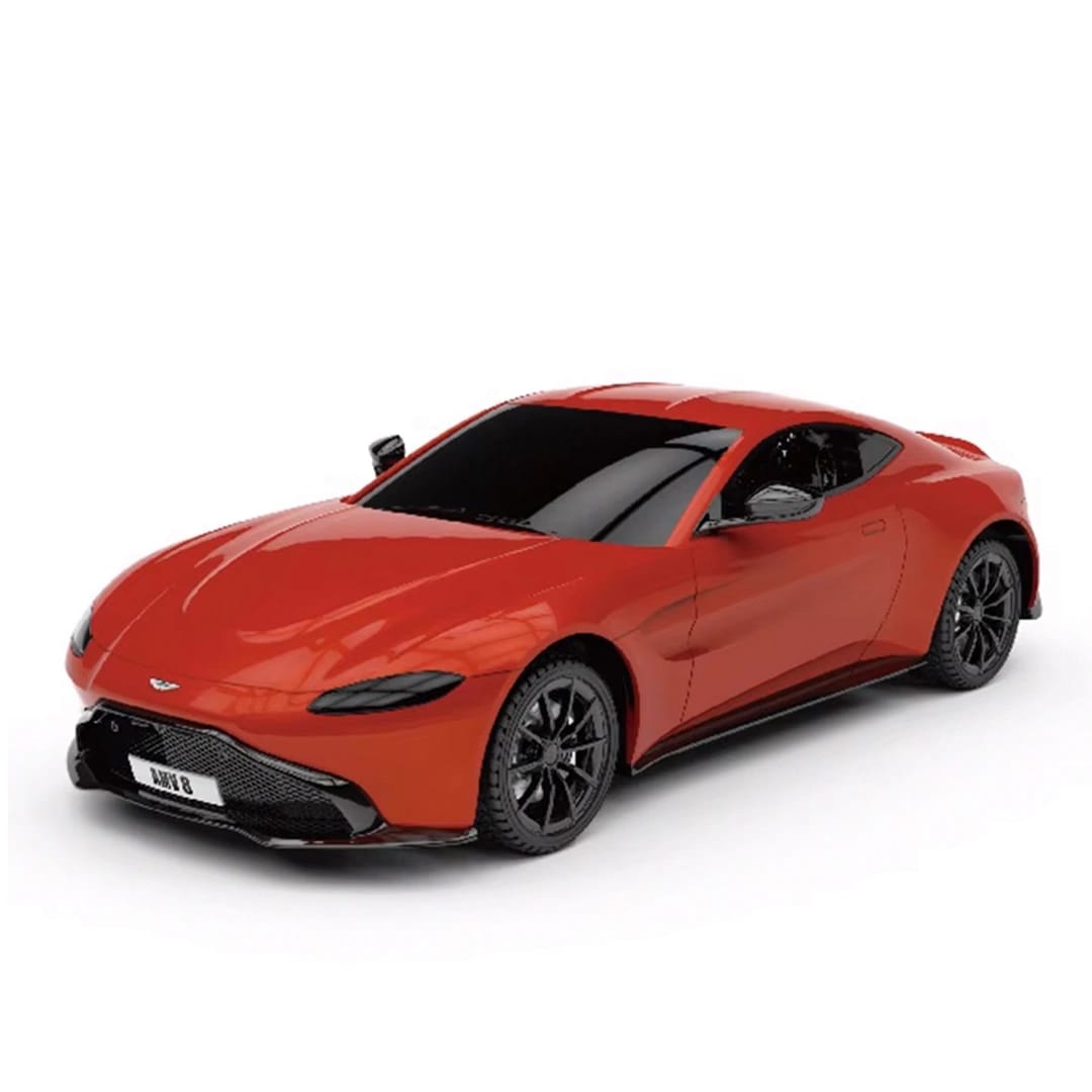 RW - 1:24 Aston Martin Vantage RC Car – Battery Powered – Red