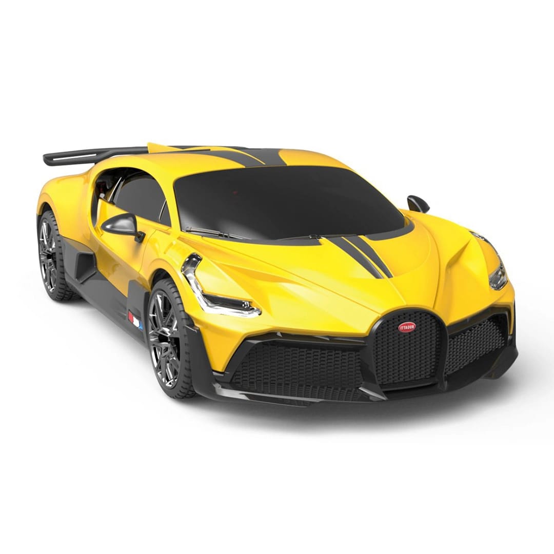 RW - 1:24 Bugatti Divo RC Car – Battery Powered – Yellow