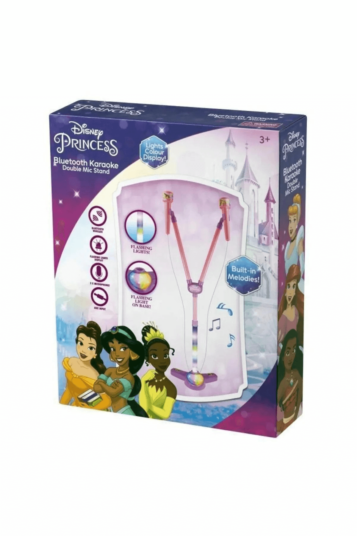 Disney - Princess RGB Double Mic Stand - BT - Age 3+