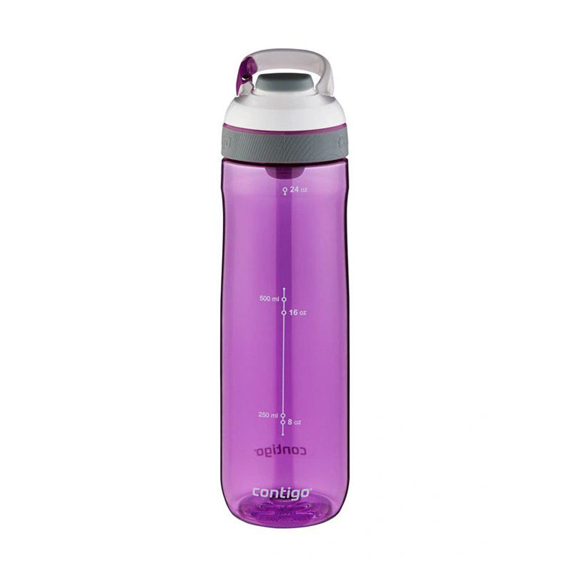 Contigo Autoseal Cortland Water Bottle – Stainless Steel, 720 ml, Radiant Orchid / White