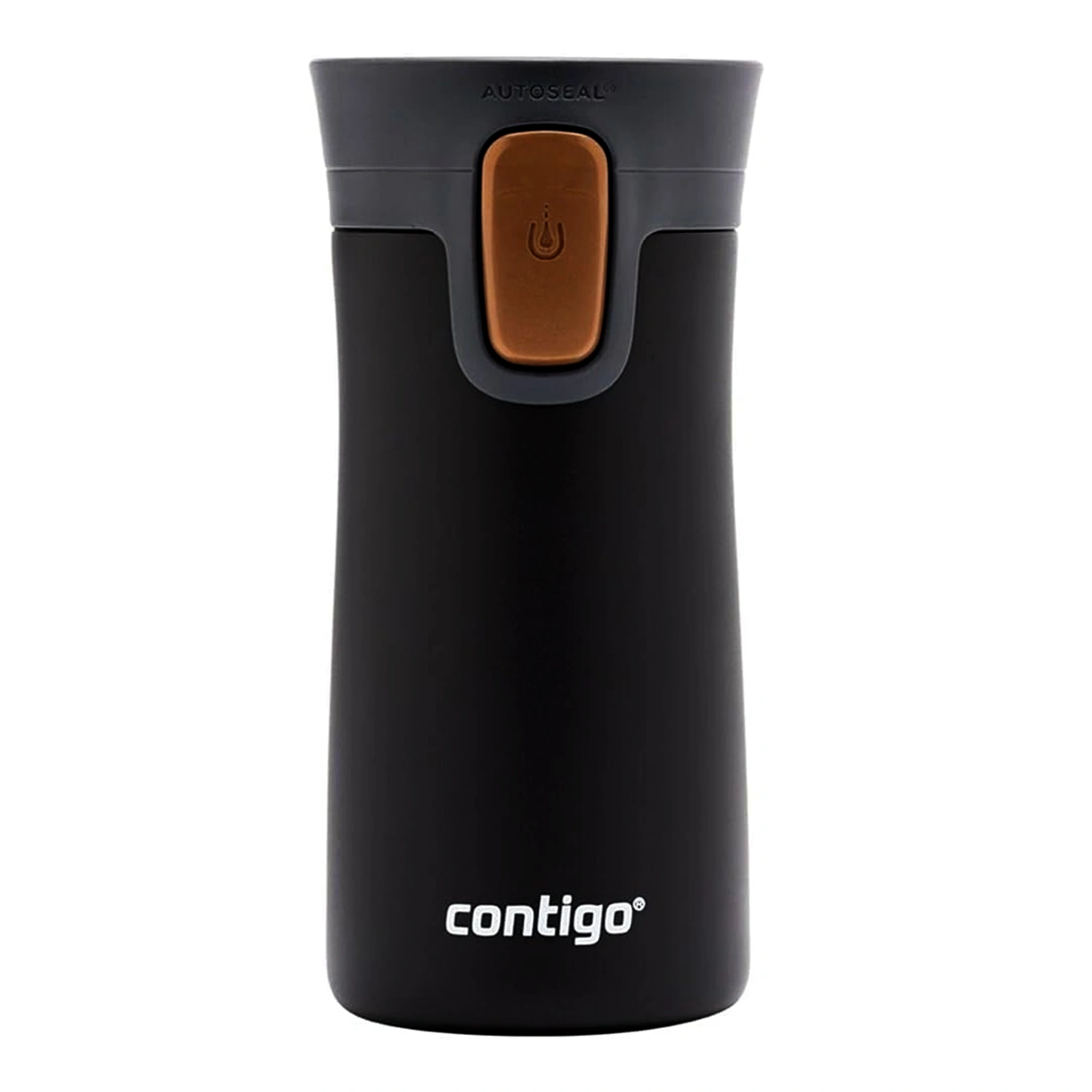 Contigo Autoseal Pinnacle Travel Mug – Stainless Steel, 300 ml, Black with Bronze