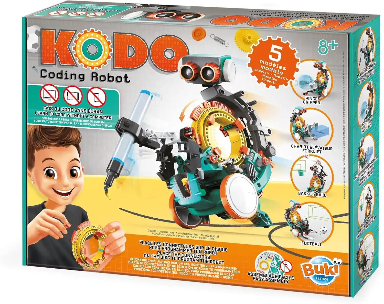 Buki Kodo, 7507: Coding Robot, Interactive Gaming Figure