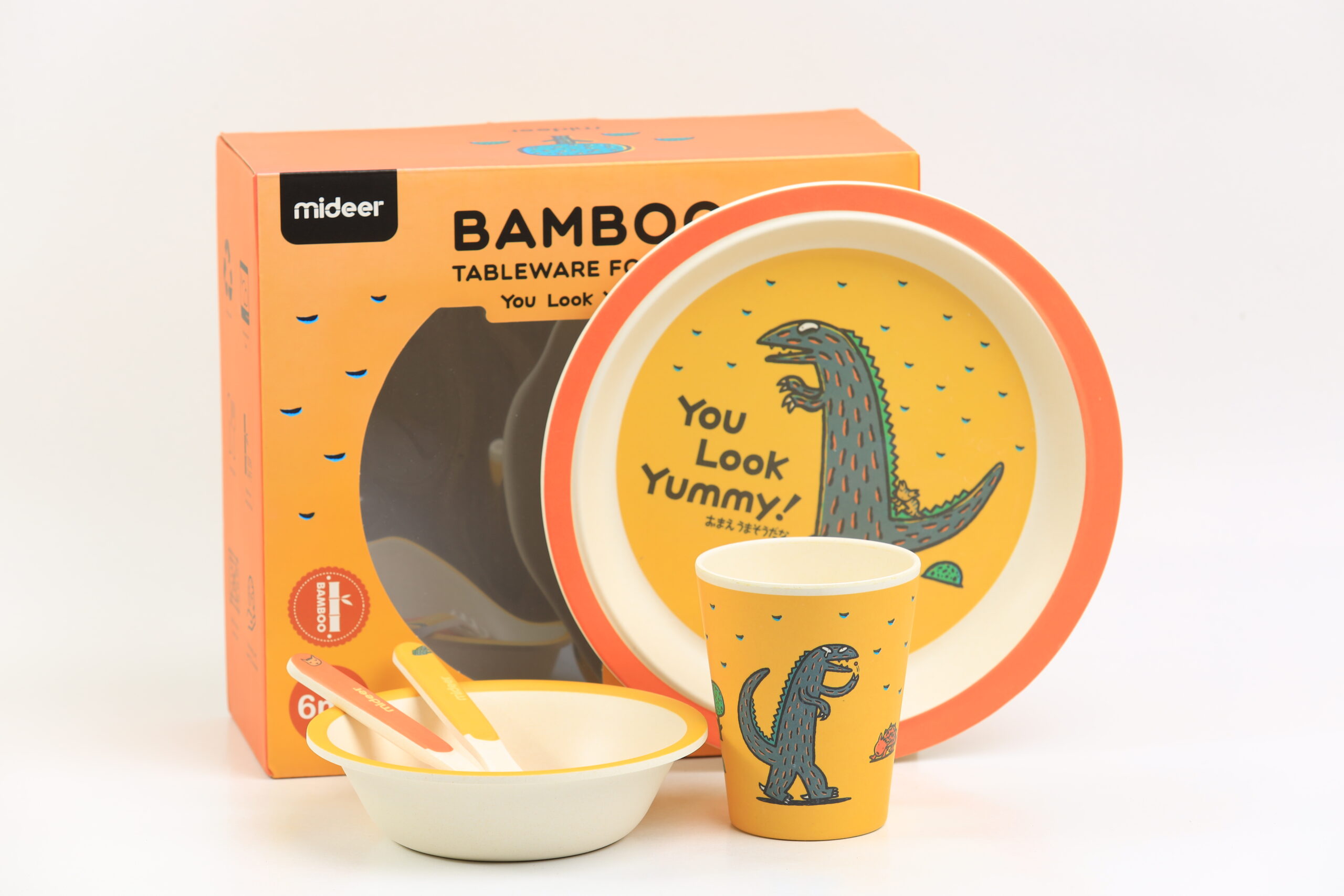 ميدير - أدوات مائدة الأطفال - يو لوك يمي - العمر 2+