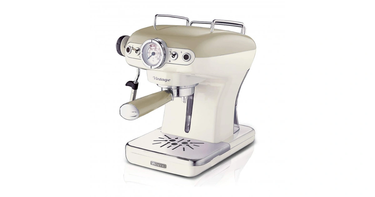 Ariete Vintage Espresso Machine - Beige
