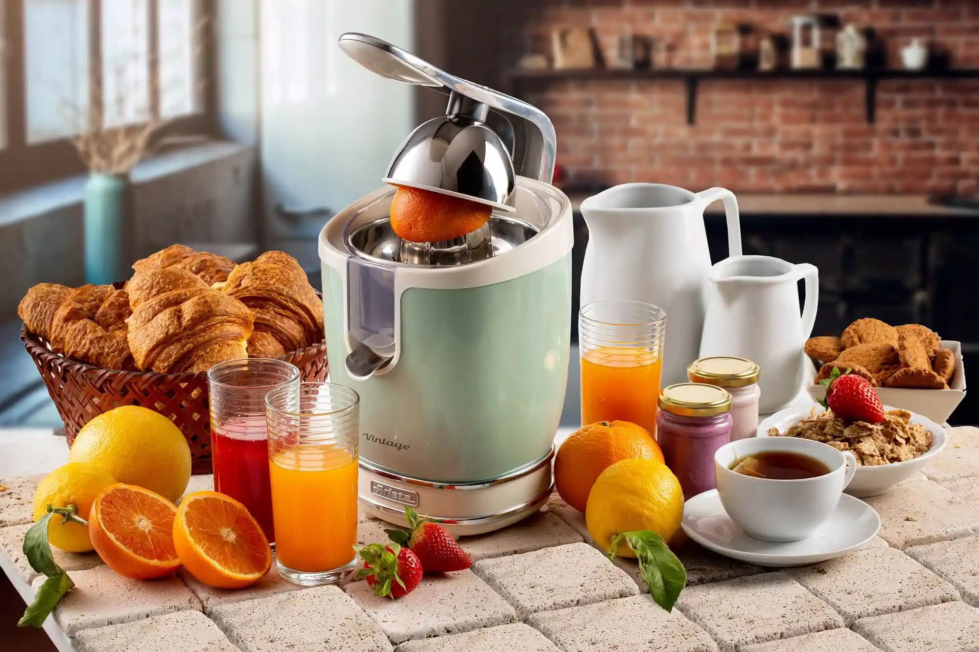 Ariete Vintage Juicer - Green