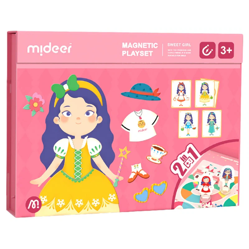 Mideer - Magnetic Puzzle - Sweet Girl - Age +3